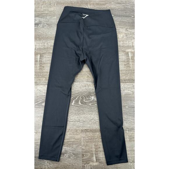 GymShark High Rise Training Leggings Womens XS Black White New Athletic B2A8F - Picture 3 of 11